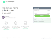 Tablet Screenshot of iyibak.com